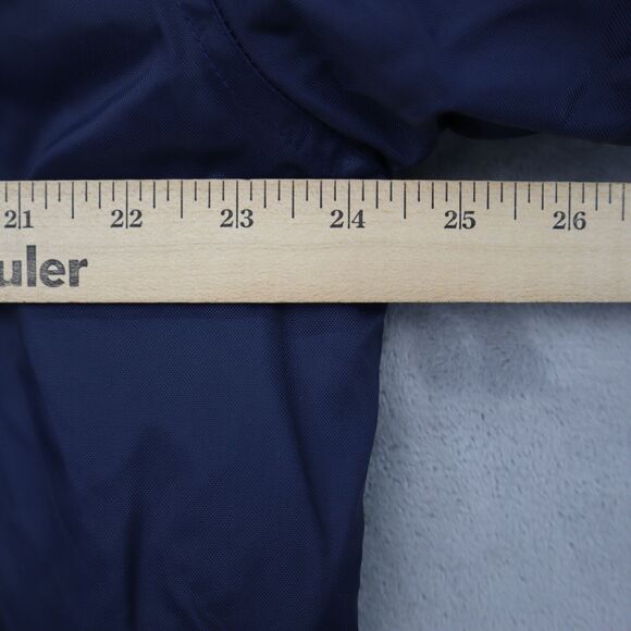 Nike Jacket Mens L Blue Long Sleeve Zipper Pockets High Neck Full Zipper - Picture 6 of 16